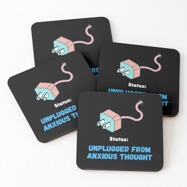 Item preview, Status: Unplugged from anxious thought | Stoic Philosophy, Stoic Mindset designed and sold by LexaArtworks.