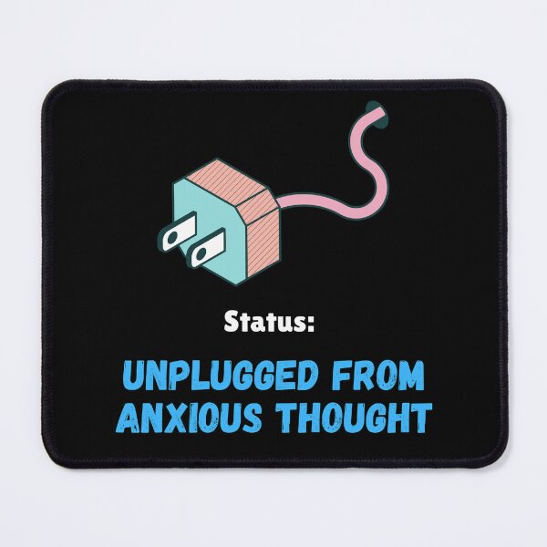 Item preview, Status: Unplugged from anxious thought | Stoic Philosophy, Stoic Mindset designed and sold by LexaArtworks.