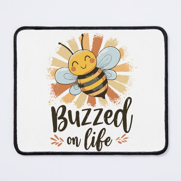Item preview, Honey Bee Buzzed on Life designed and sold by Boddicca.