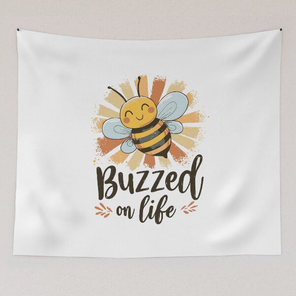 Item preview, Honey Bee Buzzed on Life designed and sold by Boddicca.