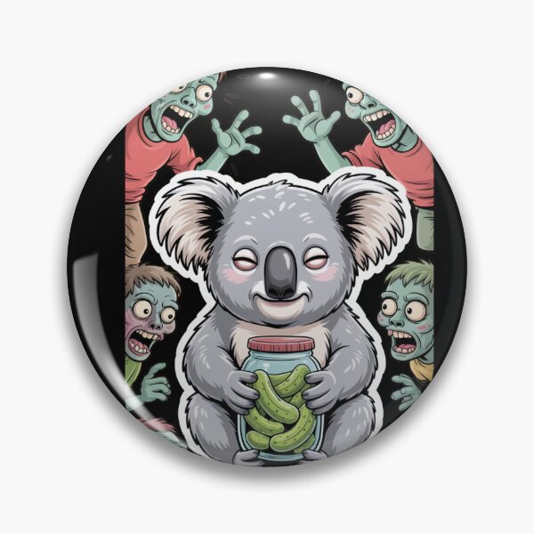 Item preview, Pickles and Panic Attacks – Quirky Mental Health Humor Artwork  designed and sold by FeelCreations.