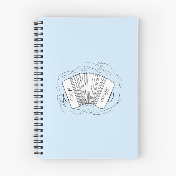 Item preview, Tango Abrazo Bandoneon Line Drawing designed and sold by infinitetango.