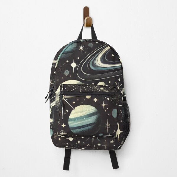 Item preview, cool backpack space design designed and sold by TEEJAMBOREE.