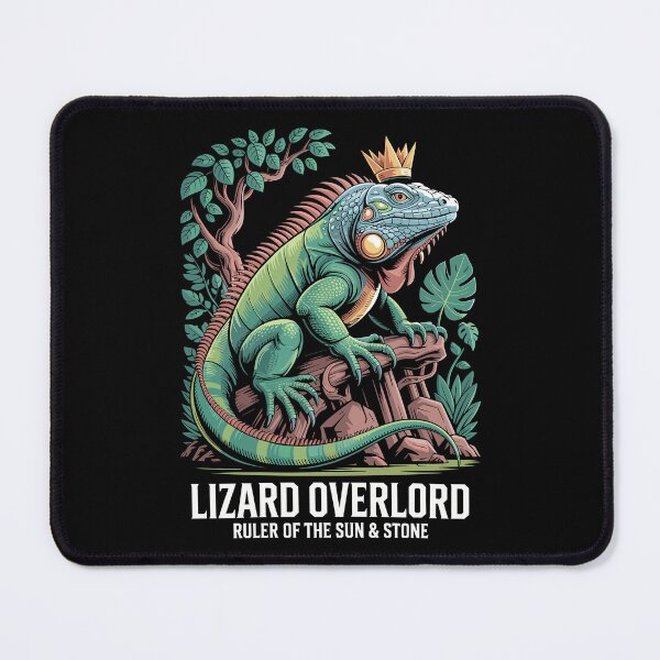 Item preview, Lizard Overlord – Reptile Herpetology Royalty designed and sold by Serbin.