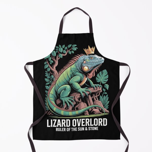 Item preview, Lizard Overlord – Reptile Herpetology Royalty designed and sold by Serbin.