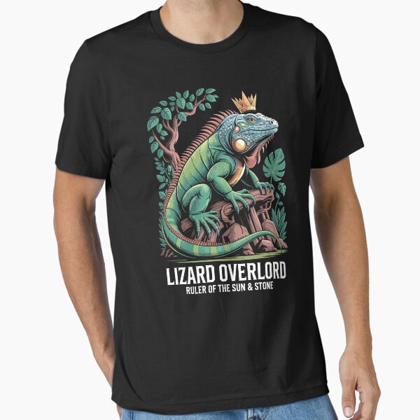 Item preview, Lizard Overlord – Reptile Herpetology Royalty designed and sold by Serbin.