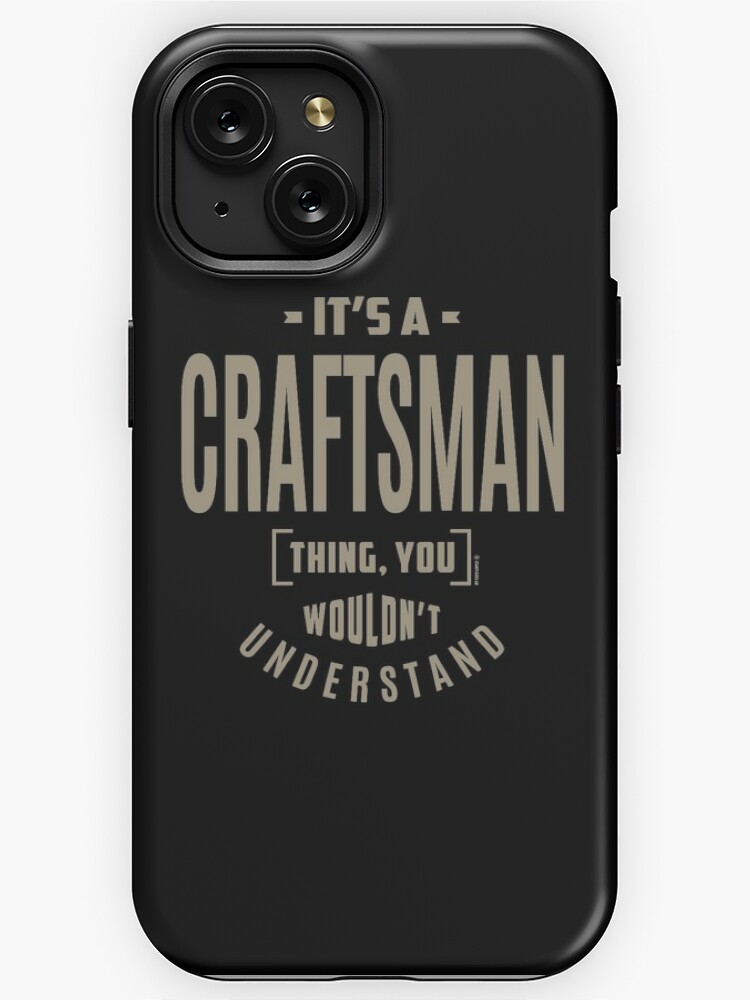  iPhone 11 Woodworker Job Carpenter Craftsman Case