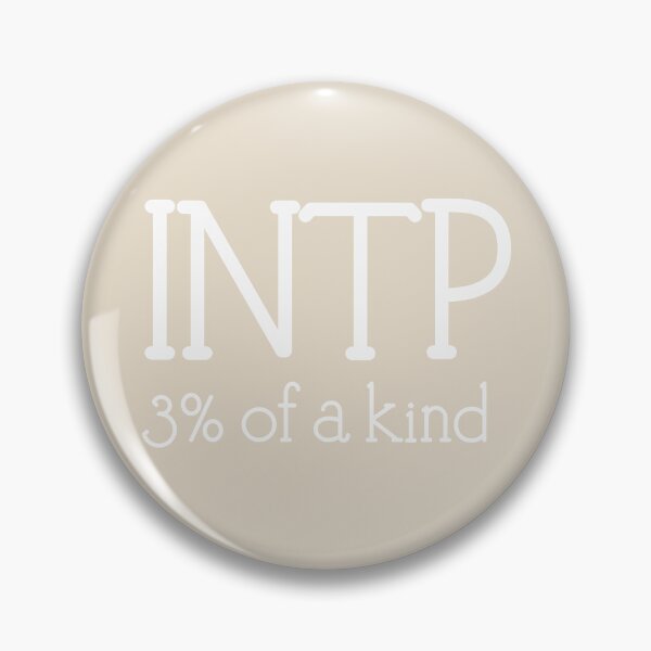 Item preview, INTP 3% of A Kind | MBTI Personality Type | Thinker Philosopher Quote Sticker - White designed and sold by MysticMagpie.