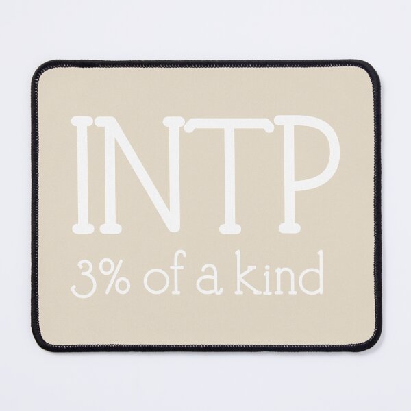 Item preview, INTP 3% of A Kind | MBTI Personality Type | Thinker Philosopher Quote Sticker - White designed and sold by MysticMagpie.
