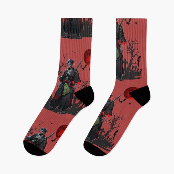 Item preview, Zombie Samurai - Anime Dark Art designed and sold by Born to Isekai.