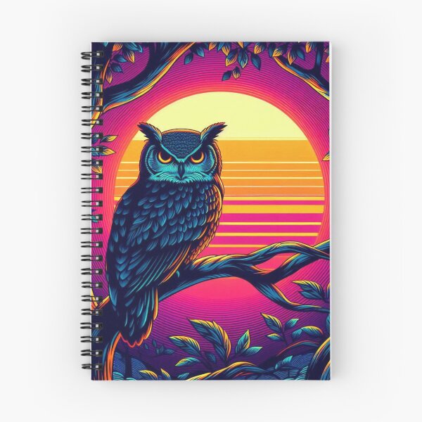 Item preview, Sunset and owl designed and sold by Dogandesighn.