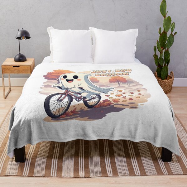 Item preview, Ghost Rider on a Bike – Spooky Cycling Adventure Sticker designed and sold by Creative Spark.