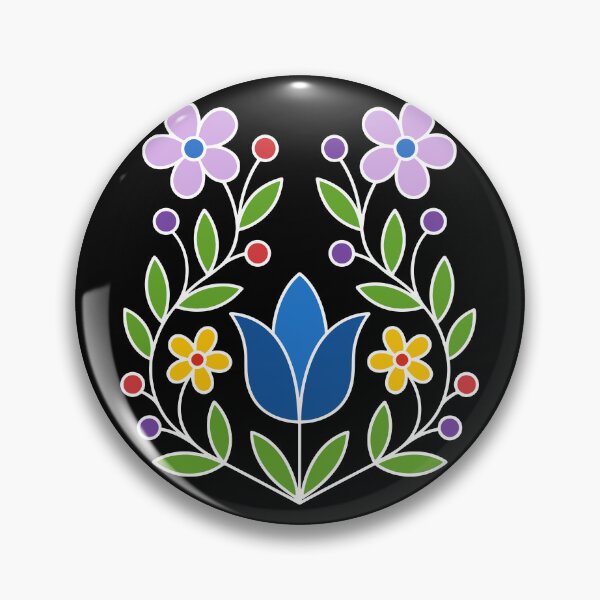 Item preview, Ojibwe Floral Indigenous Botanical  designed and sold by YalenArt.