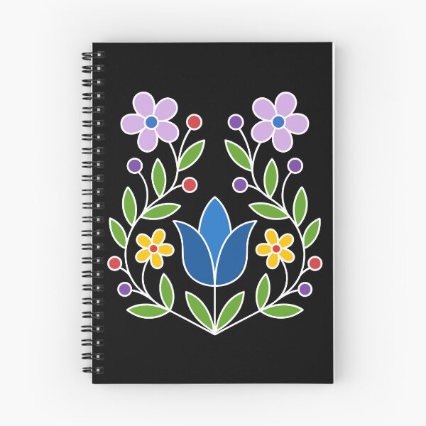 Item preview, Botánica indígena floral ojibwa designed and sold by YalenArt.