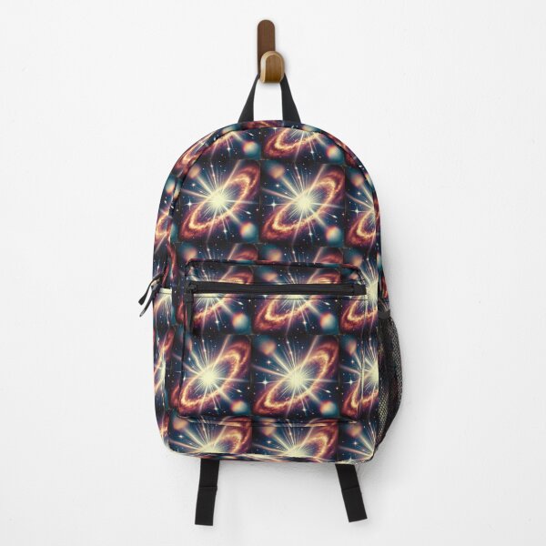 Item preview, cool backpack space design designed and sold by TEEJAMBOREE.