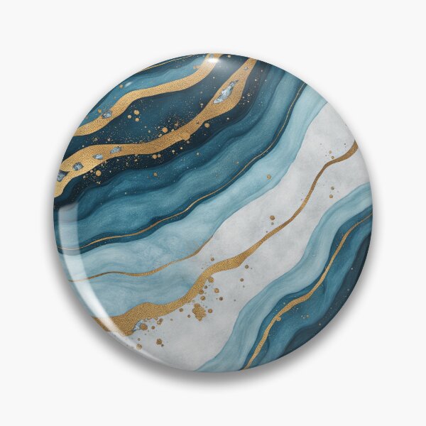 Item preview, Blue marble seamless texture designed and sold by Wordsmith-Wear.