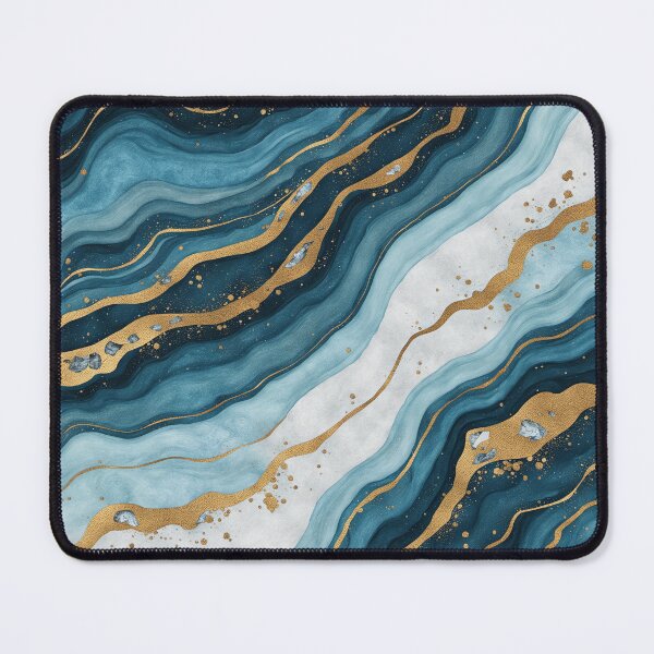 Item preview, Blue marble seamless texture designed and sold by Wordsmith-Wear.