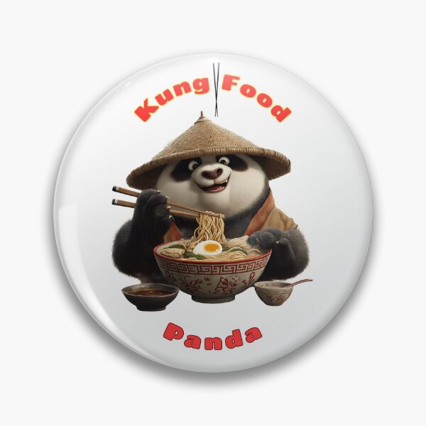 Item preview, Kung Food Panda - Ramen Warior designed and sold by OskArt design.