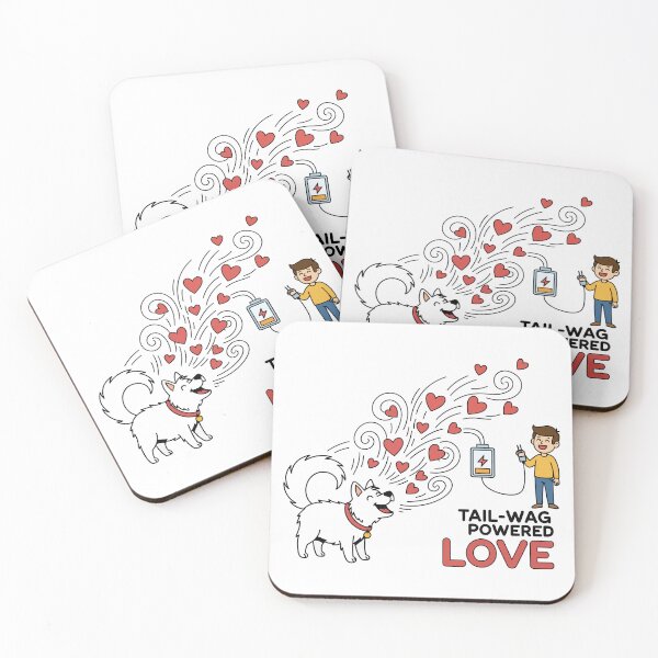 Item preview, Tail-Wag Powered Love designed and sold by Amir Faysal.