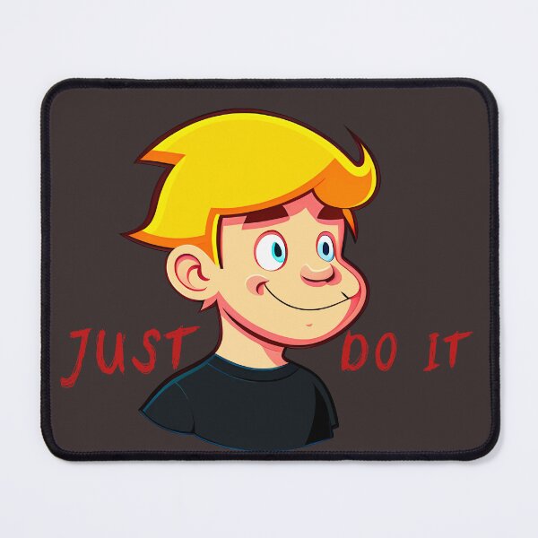 Item preview, Just Do It Already – Motivational Cartoon Tee designed and sold by YuriiHL.