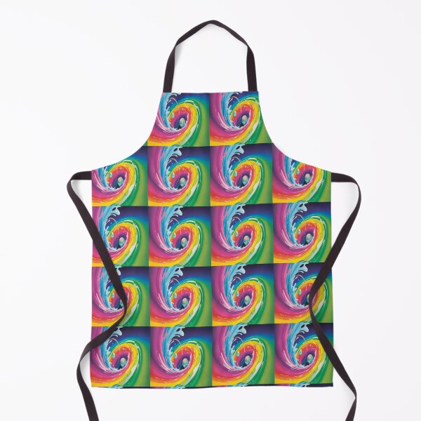 Item preview, Abstract Whirlpool Yellow, Fuchsia, Pink, Green designed and sold by SilentSpirits.