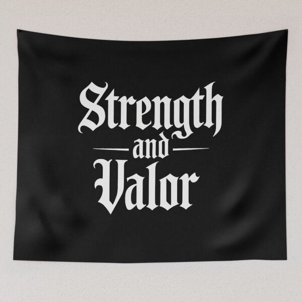 Item preview, Strength and Valor designed and sold by SignumShop.