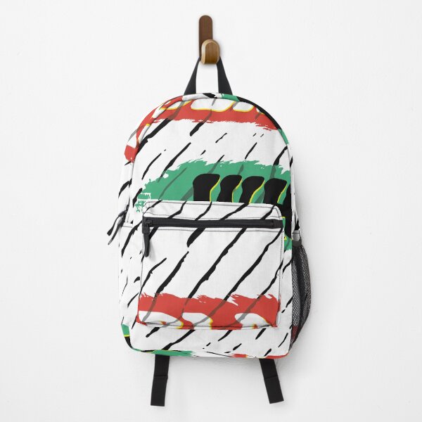 Item preview, Blacken White – Bold Contrast Typography on Zebra Stripes designed and sold by ManyVersee.