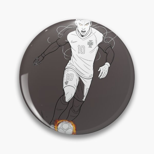 Item preview, Diogo Jota Line Art Sketch – Anime Football Poster, Portugal Striker Outline Art for Stickers & Merch designed and sold by zevorgue.