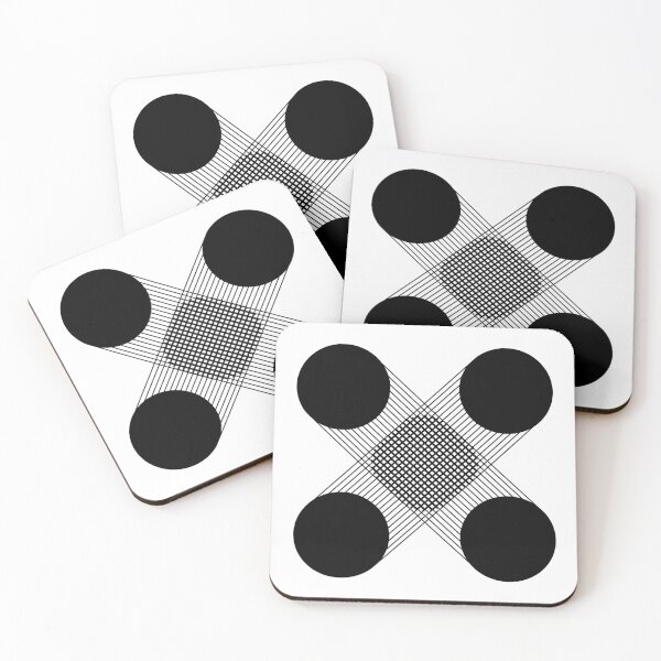 Item preview, Geometric pattern. Intersecting Circles Illusion designed and sold by DreamyWeasel.