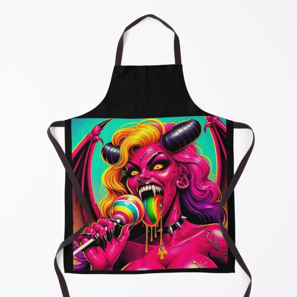Item preview, Demonic Lady Lollipop Rainbow Wings designed and sold by Voodoo Store Paranormal Collections.