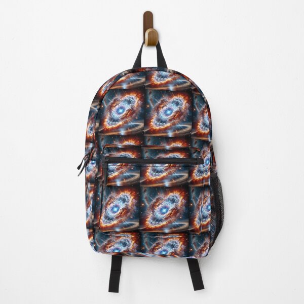 Item preview, cool backpack space design designed and sold by TEEJAMBOREE.