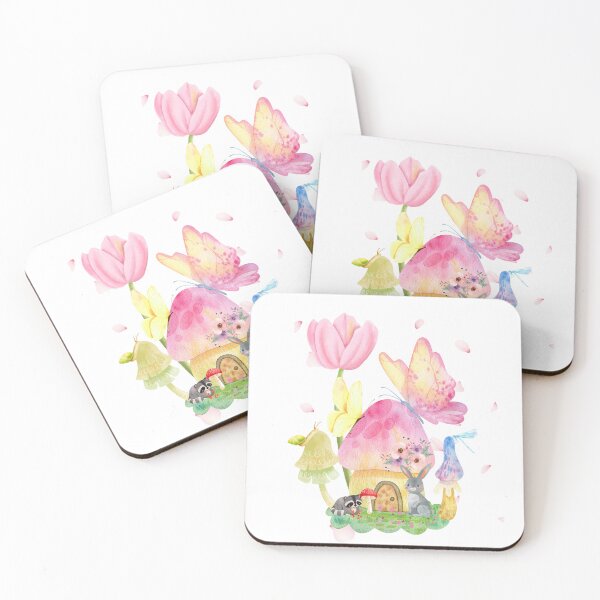 Item preview, A picture of forest inhabitants, animals on mushrooms designed and sold by DżodżoJoy.