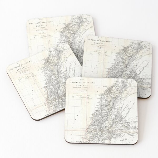 Item preview, Historic Lebanon Map  designed and sold by Venceremos1959.
