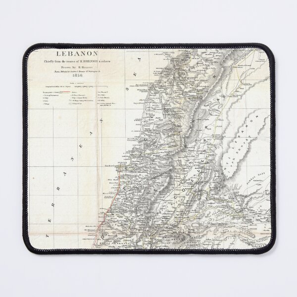 Item preview, Historic Lebanon Map designed and sold by Venceremos1959.