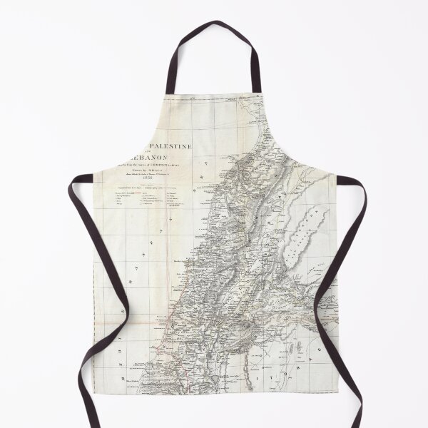 Item preview, Historic Lebanon Map  designed and sold by Venceremos1959.