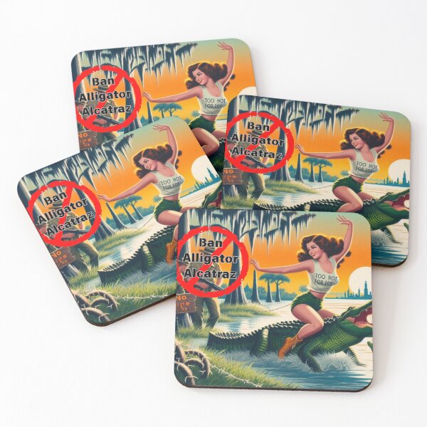 Item preview, Alligator Alcatraz Protest designed and sold by FloridaWildOnes.
