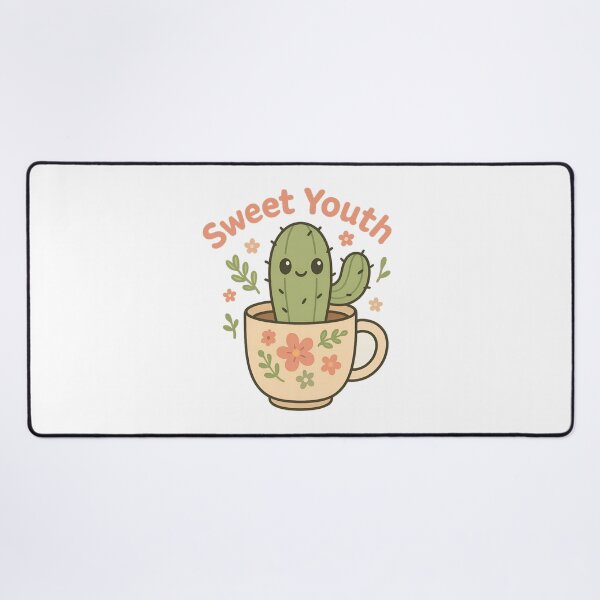 Item preview, Sweet Youth Cactus | Cute Summer Coffee Art designed and sold by ALITOPRINCE.