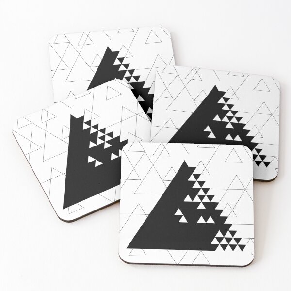 Item preview, Triangular Fractal Pattern designed and sold by DreamyWeasel.