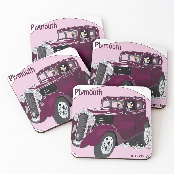 Item preview, '33 Plymouth designed and sold by Curt's KarToons.