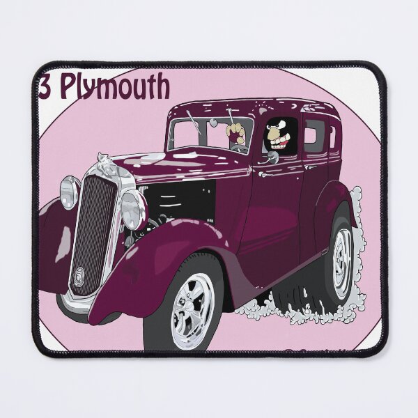 Item preview, '33 Plymouth designed and sold by Curt's KarToons.