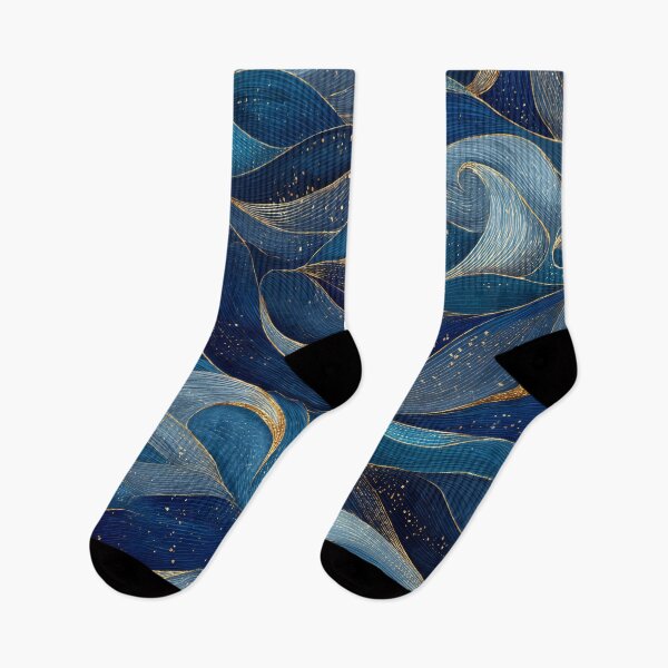 Item preview, Modern Ocean Waves designed and sold by WatercolorLane.