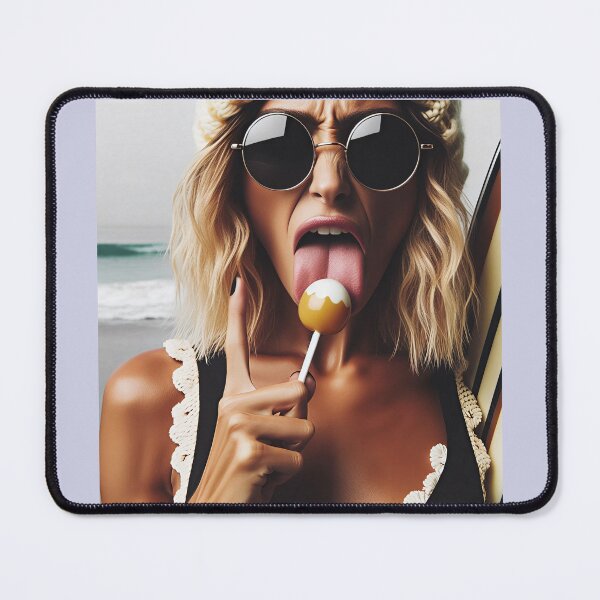 Item preview, Surf Lady Lollipop Hippie Shore designed and sold by Voodoo Store Paranormal Collections.