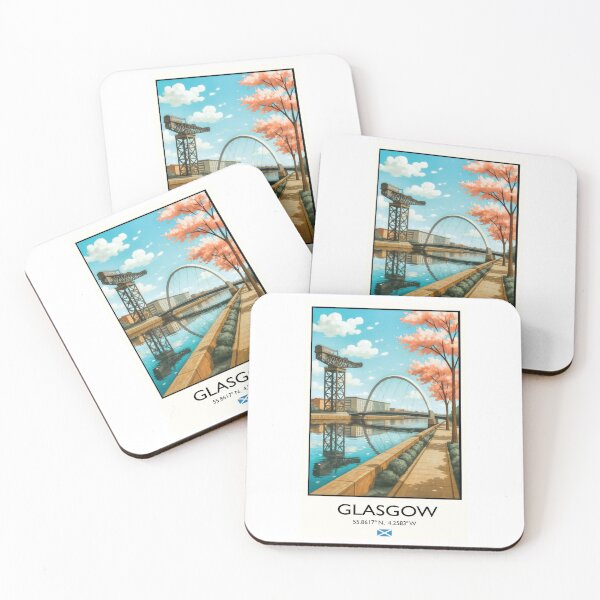 Item preview, Glasgow travel poster designed and sold by chicolabronse.