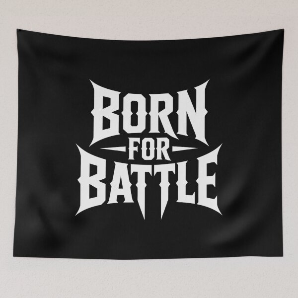 Item preview, BORN FOR BATTLE designed and sold by SignumShop.
