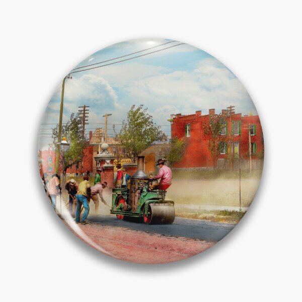 Item preview, Construction - Steamrolled 1910 designed and sold by Mike Savad Photography.