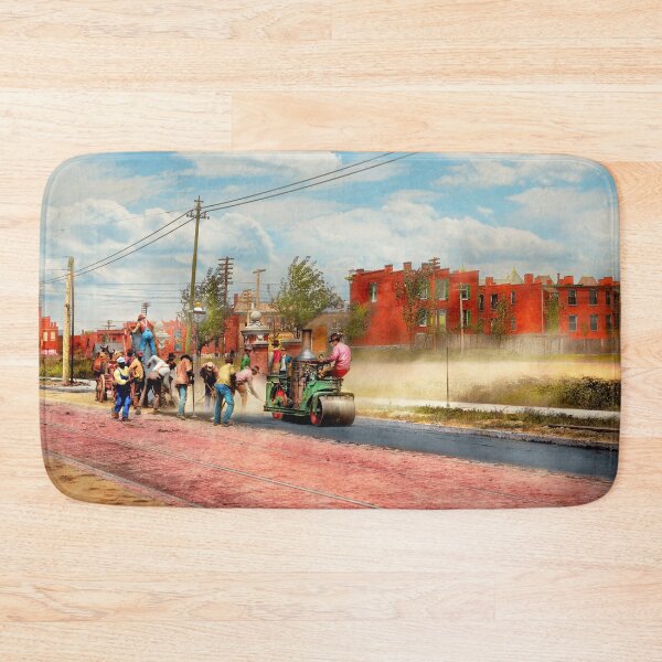 Item preview, Construction - Steamrolled 1910 designed and sold by Mike Savad Photography.