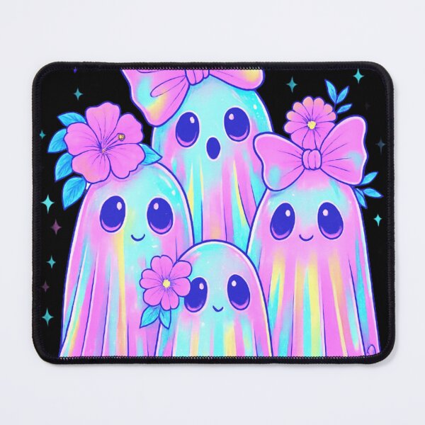 Item preview, Iridescent Ghost Pumpkin Coquette Halloween Girly Spooky Season Retro Neon Graphic designed and sold by Jake Knifer.