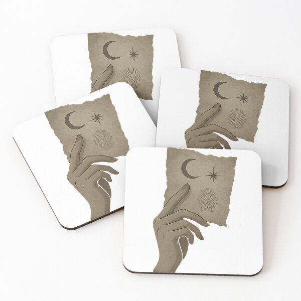 Item preview, Mystic Hand Holding the Unseen – Feminine Symbolic Art designed and sold by Corvoria.
