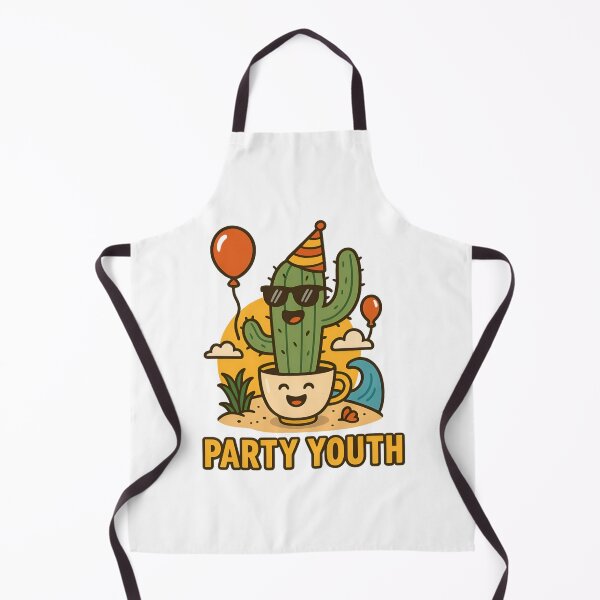 Item preview, Party Youth Cactus | Fun Beach Summer Design designed and sold by ALITOPRINCE.
