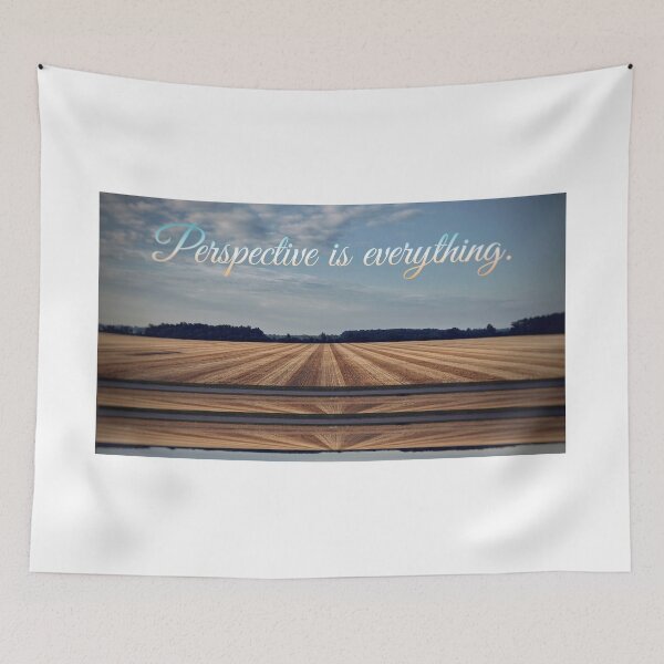 Item preview, Perspective Is Everything – Mirrored Field Landscape designed and sold by Dynahgrl.